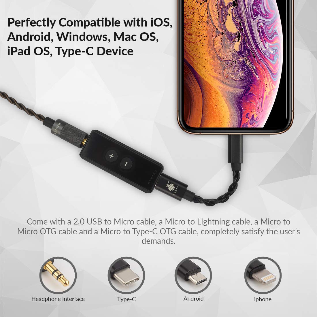 HIDIZS S8 USB DACアンプ S8 Hifi Decoding Amplifier | Hidizs